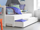 CABIN BED WITH TRUNDLE & DRAWER