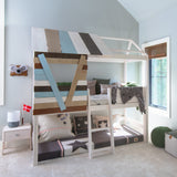 Treehouse-loft-bed-with-slanted-ladder-in-whitewash-solid-wood-non-toxic-Huckleberry-kids-rooms