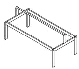 6361 - FRAME FOR FABRIC ROOF - 4-IN-1 BED