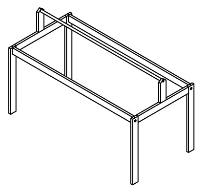 6371 - FRAME FOR FABRIC ROOF - CABIN BED