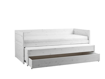 Huckleberry Cabin Trundle Bed with Drawer - Lifetime Kidsrooms. Danish made high quality kids furniture.