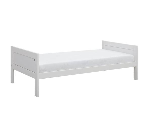 Wooden Kids Bed in White - Huckleberry Kids Rooms