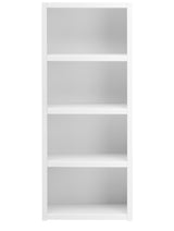 Kids wooden bookcase in white-Huckleberry Kids Rooms