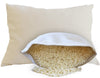 Organic Kids Pillow filled with crushed natural latex - Huckleberry Kids Rooms
