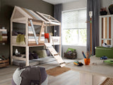 Treehouse Loft Bed with Playmat - Huckleberry Kids Rooms